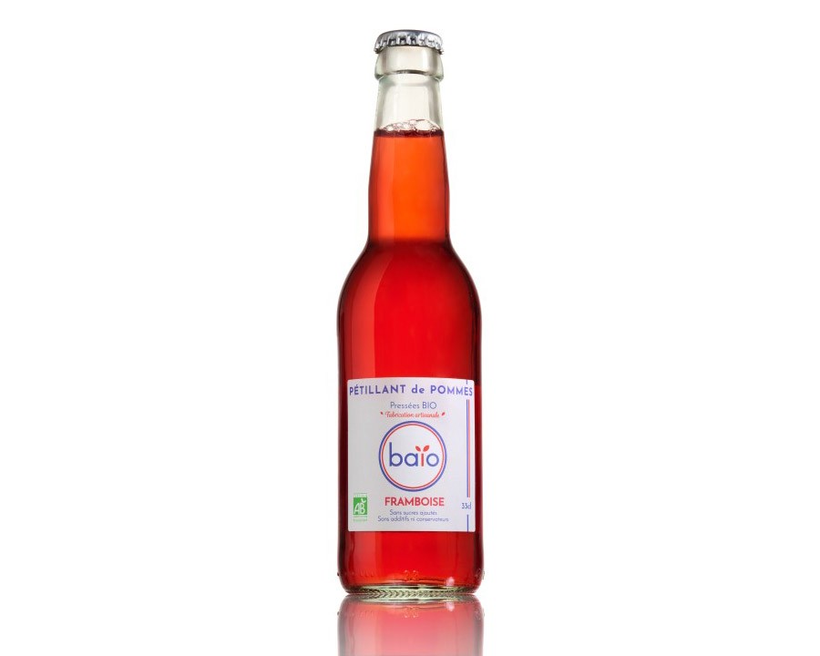 P&eacute;tillant de pommes / framboise 33cl